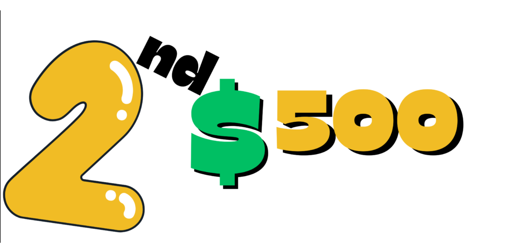 PItch 'n win 2025 Second Prize for High School 500 dollars