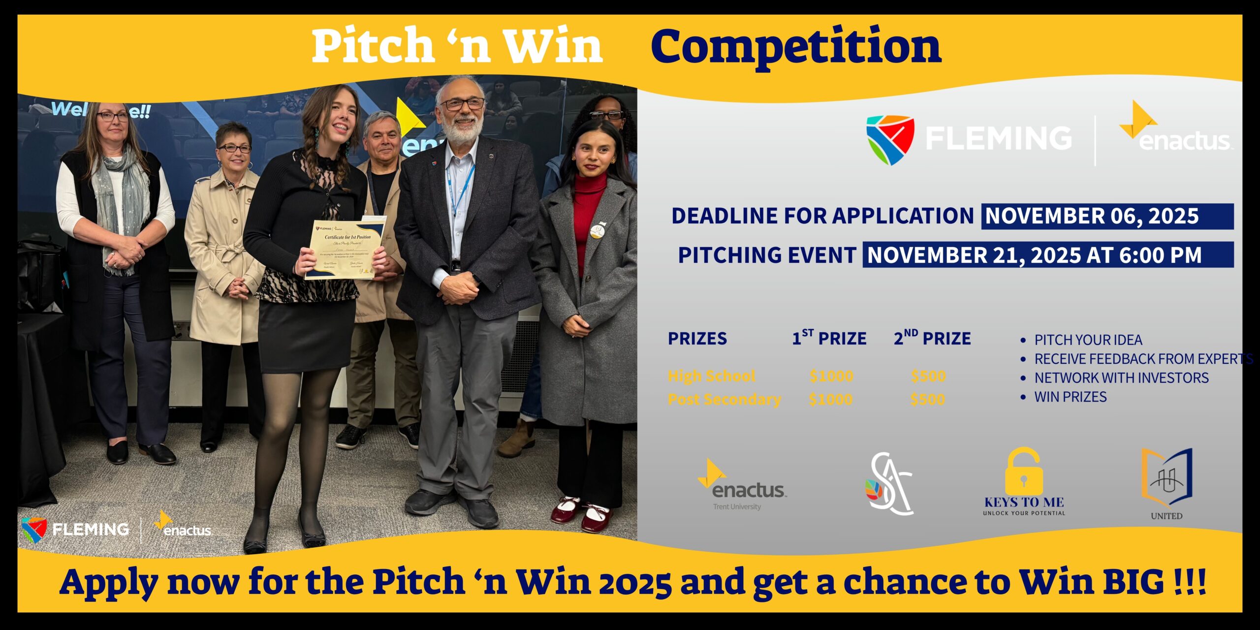 Pitch n Win Competition Fall 2025